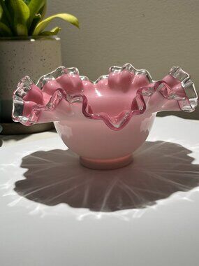 Vintage Fenton wavecrest